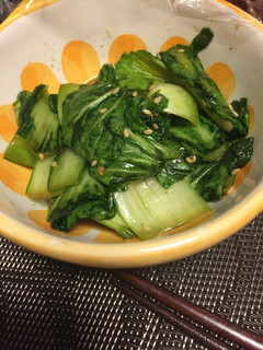 ちんげん菜のピリ辛漬物!-レシピのメイン写真