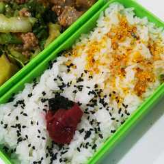 รูปของ お弁当☆ハーフ＆ハーフごはん