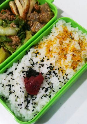 お弁当☆ハーフ＆ハーフごはん-レシピのメイン写真