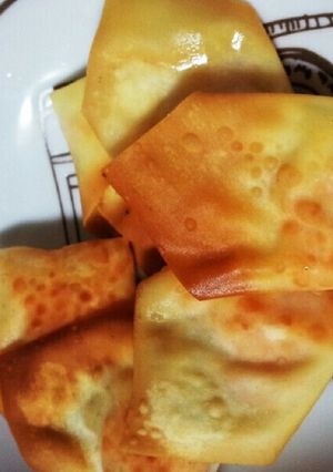 明太子チーズワンタン揚げ-レシピのメイン写真