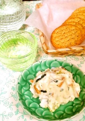 ☺簡単おつまみ♪お茶漬け海苔ディップ☺-レシピのメイン写真