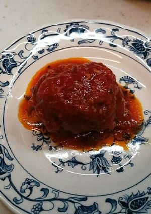 煮込みハンバーグ-レシピのメイン写真