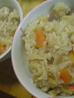 うちの超簡単炊き込みご飯-レシピのメイン写真