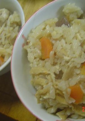 うちの超簡単炊き込みご飯-レシピのメイン写真