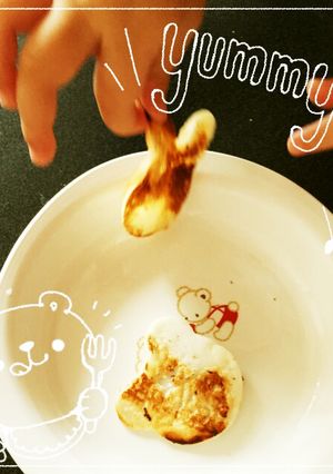 ❁離乳食完了期♡手づかみ型抜きはんぺん❁-レシピのメイン写真