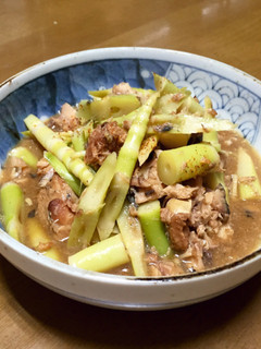 根曲がり竹のサバ味噌缶煮-レシピのメイン写真