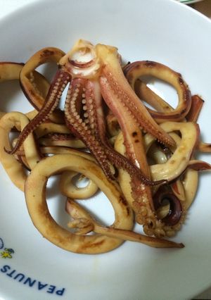漬けて焼くだけ！イカの生姜焼き-レシピのメイン写真
