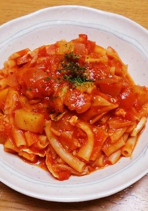 時短！簡単！煮るだけ！汁なしトマトスープ-レシピのメイン写真