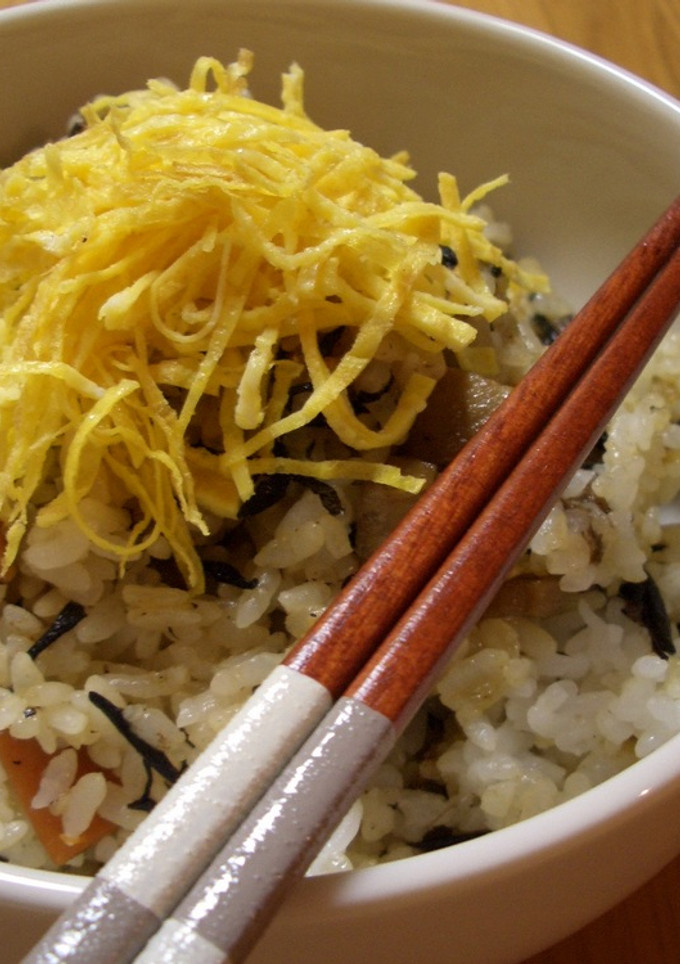 我が家の炊き込みご飯！-レシピのメイン写真
