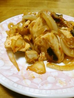 鶏キムチ炒め-レシピのメイン写真
