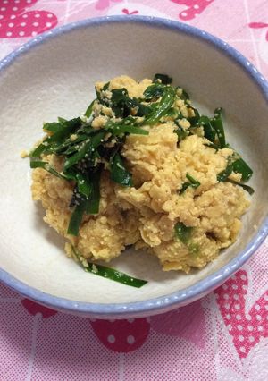 ♡シイラのニラ卵♡-レシピのメイン写真