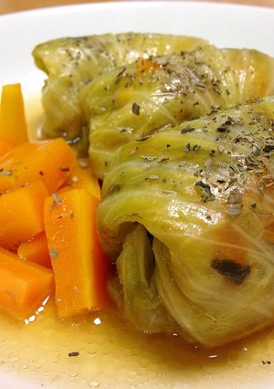 こまぎれ肉と残り野菜でロールキャベツ-レシピのメイン写真