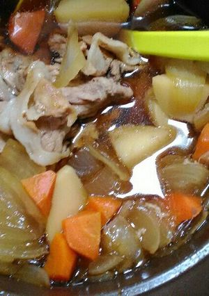 あさイチで観た肉じゃが-レシピのメイン写真