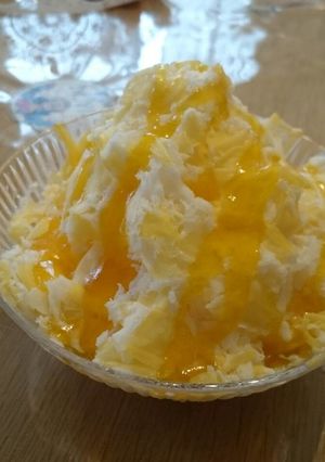 マンゴーミルクかき氷-レシピのメイン写真