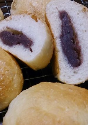 ココナッツ風味のあんぱん♪-レシピのメイン写真