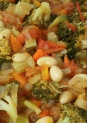 食べる野菜スープ(健康のために)-レシピのメイン写真