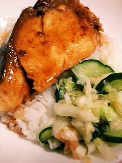簡単ふんわり*ぶりステーキ丼☆-レシピのメイン写真