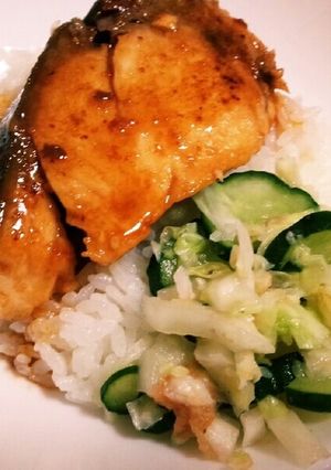 簡単ふんわり＊ぶりステーキ丼☆-レシピのメイン写真