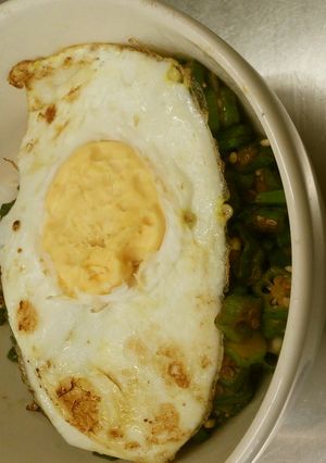 オクラ丼-レシピのメイン写真
