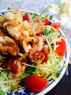 豚肉のカリカリ焼き☆味付けはめんつゆで☆-レシピのメイン写真