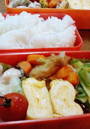 女子中学生弁当　グラタン-レシピのメイン写真