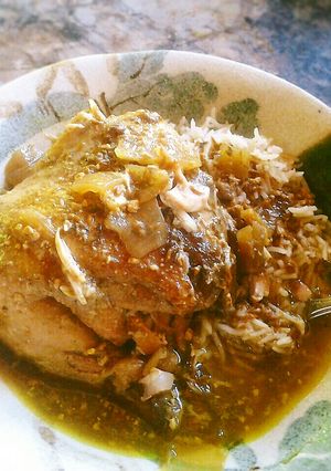 簡単スロークッカーで丸鶏ココナッツカレー-レシピのメイン写真