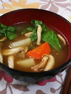 野菜たっぷり!カレースープ-レシピのメイン写真