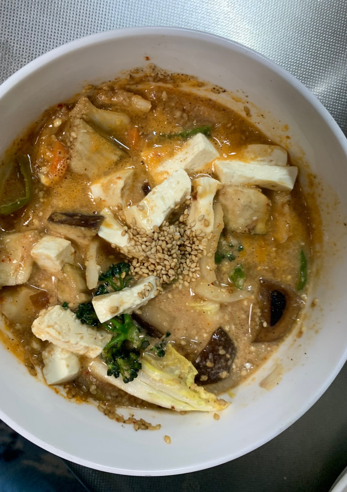 肉無豆腐簡単コク旨スタミナ丼味野菜炒め-レシピのメイン写真