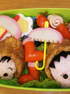 梅雨のキャラ弁☆-レシピのメイン写真