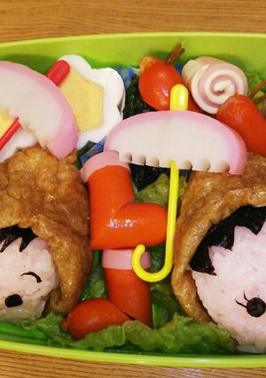 梅雨のキャラ弁☆-レシピのメイン写真