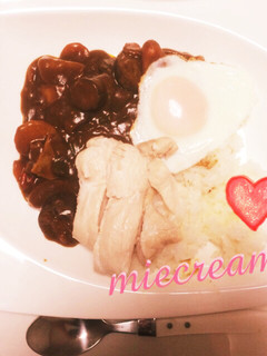 簡単で豪華♡蒸し鶏の夏野菜カレー♡-レシピのメイン写真