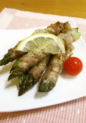 下茹でしないから簡単♪アスパラの肉巻き-レシピのメイン写真