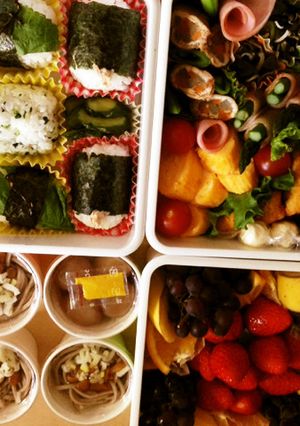 運動会弁当2015お花見にも。-レシピのメイン写真