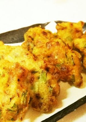 ＊納豆とニラの天ぷら＊-レシピのメイン写真