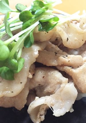 豚肉のポン酢炒め-レシピのメイン写真