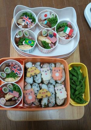 2015小学校　運動会弁当-レシピのメイン写真
