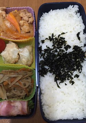 ズボラ女子の豚キムチ（お弁当用）-レシピのメイン写真