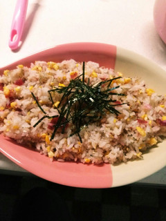 簡単☆ちりめんじゃこ梅炒飯!!-レシピのメイン写真