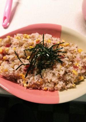 簡単☆ちりめんじゃこ梅炒飯!!-レシピのメイン写真