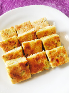♡手づかみ食べに♡ツナ缶お好み焼き✨-レシピのメイン写真