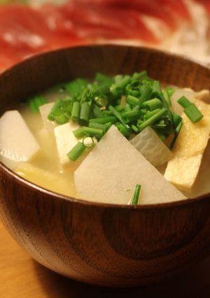 英太パパ味噌汁その④里芋と仲間達-レシピのメイン写真