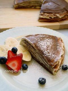 ミルクレープ☆カフェモカ-レシピのメイン写真