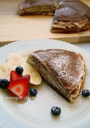 ミルクレープ☆カフェモカ-レシピのメイン写真