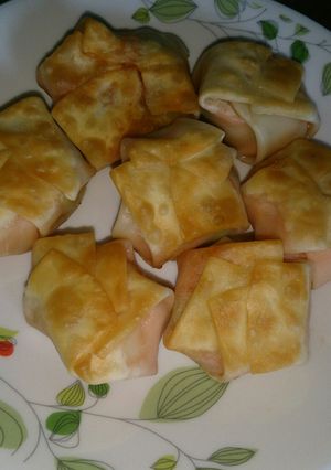 オーロラソースでピザ風♬シーフード餃子♡-レシピのメイン写真