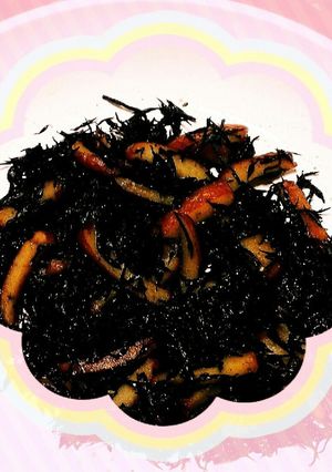 めんつゆで芽ひじきの煮物-レシピのメイン写真