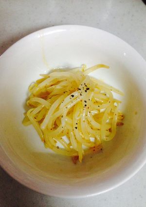 ピリ辛 簡単茹でもやし-レシピのメイン写真