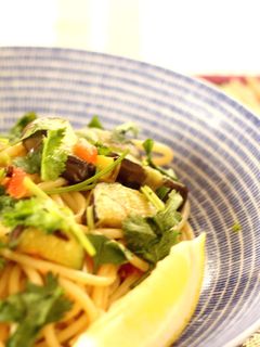 そるとまと®でエスニック風パスタ-レシピのメイン写真