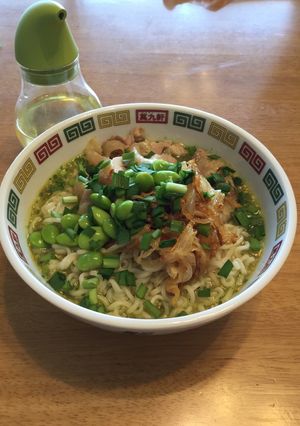 冷やしぶっかけ塩鶏ラーメン-レシピのメイン写真