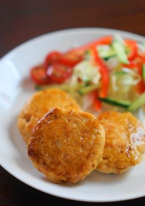 卵なし☆和風豆腐ハンバーグ-レシピのメイン写真