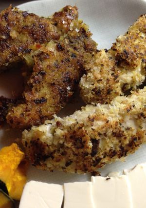 香草パン粉焼き(カツオと鶏バージョン)-レシピのメイン写真